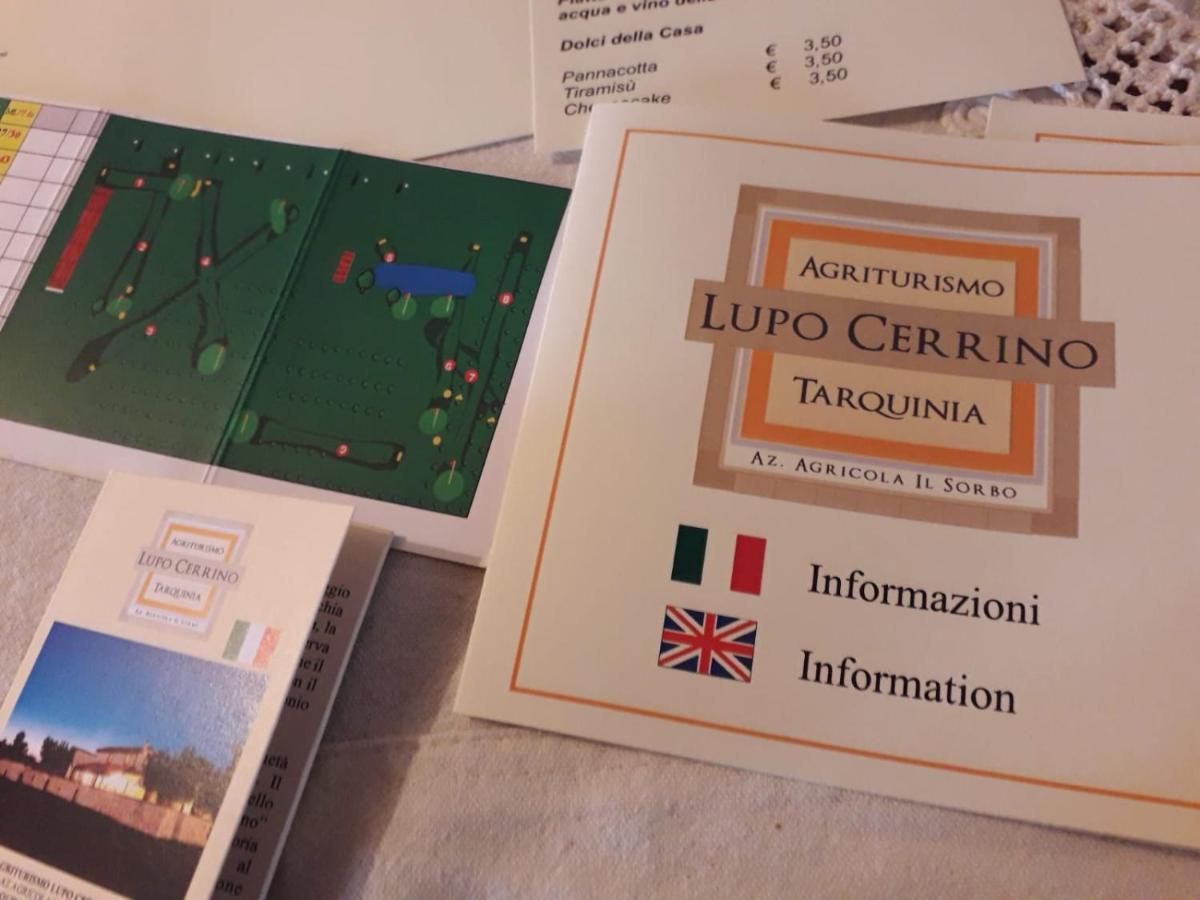 Agriturismo Lupo Cerrino Таркуїнія Екстер'єр фото